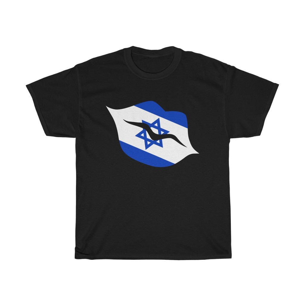 Israel Lips Flag Standard Tee - Unisex