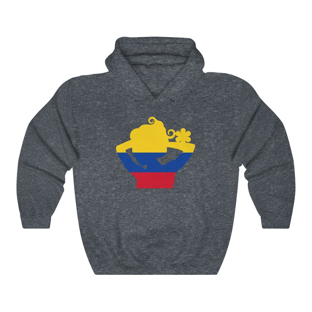 Colombia Lady Flag Hoodie Sweatshirt - Unisex