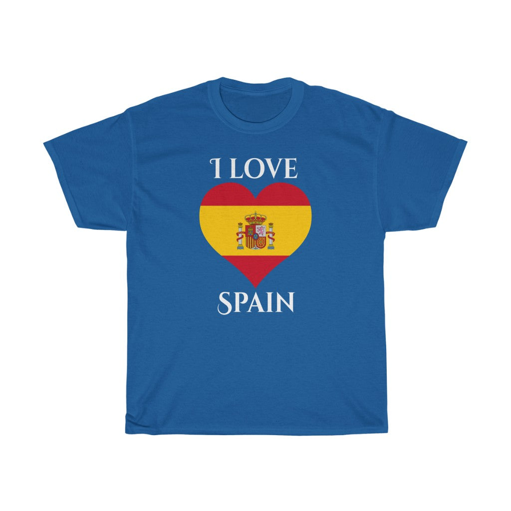 Spain Heart Flag Standard Tee 2 - Unisex