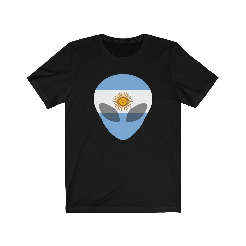 Argentina Alien Flag Premium Tee - Unisex