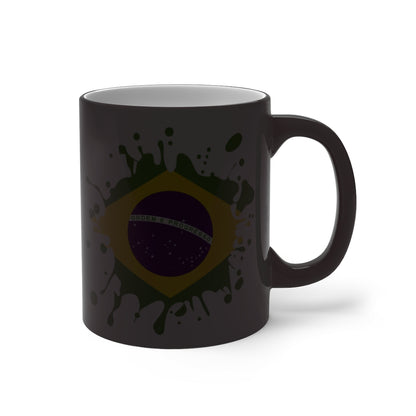 Brazil Splat Color Changing Mug