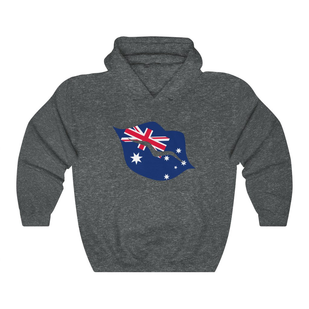 Australia Lips Flag Hoodie Sweatshirt - Unisex