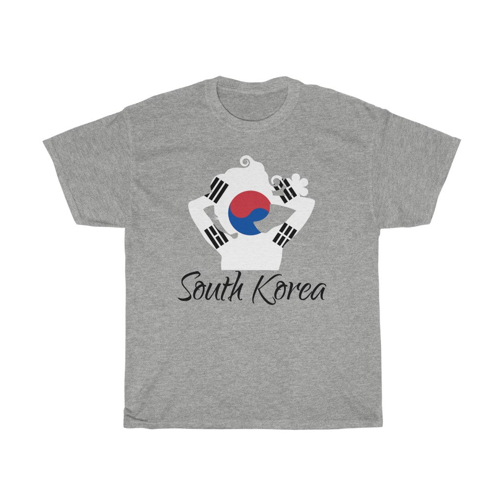 South Korea Lady Flag Standard Tee 1 - Unisex