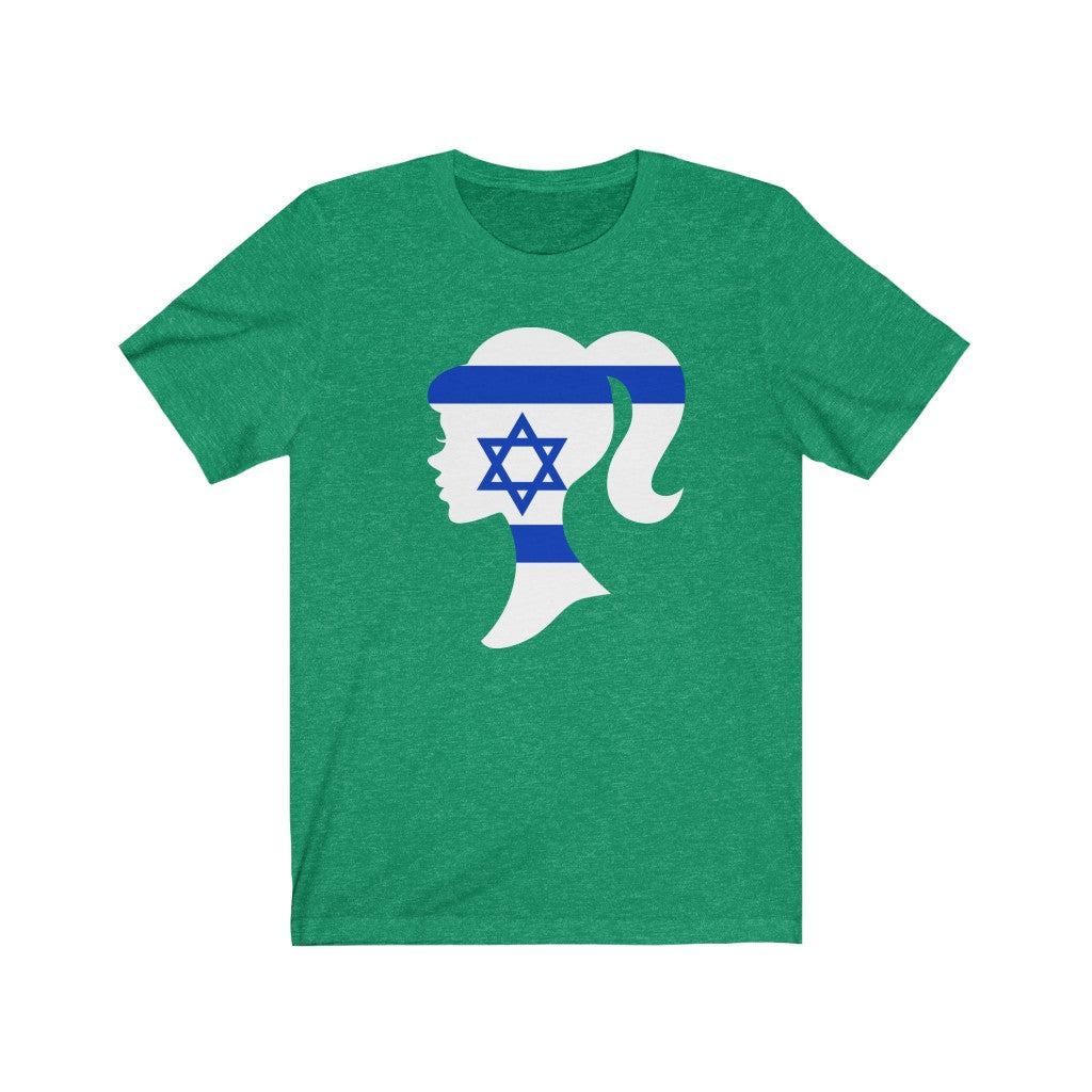 Israel Girl Flag Premium Tee - Unisex