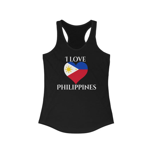 Philippines Heart Flag Tank 2 - Women
