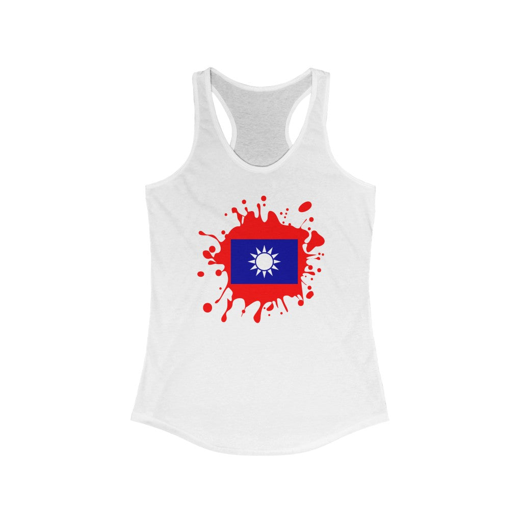 Republic of China (Taiwan) Splat Flag Tank - Women