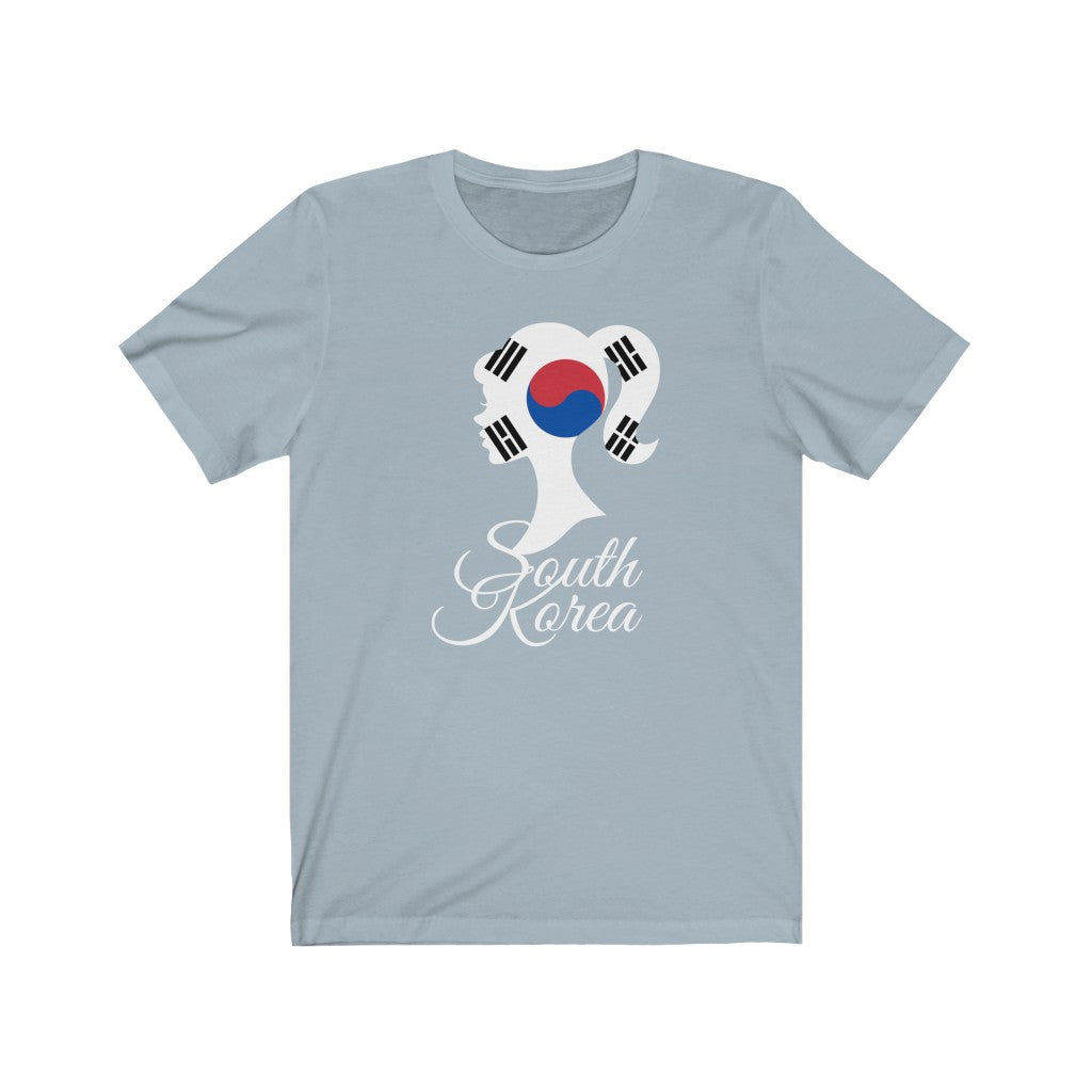 South Korea Girl Flag Premium Tee 2 - Unisex