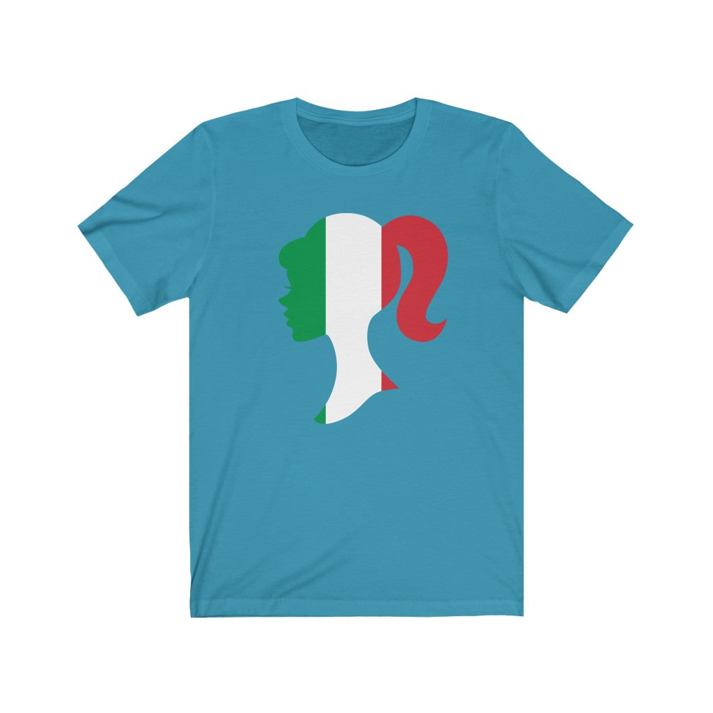 Italy Girl Flag Premium Tee - Unisex