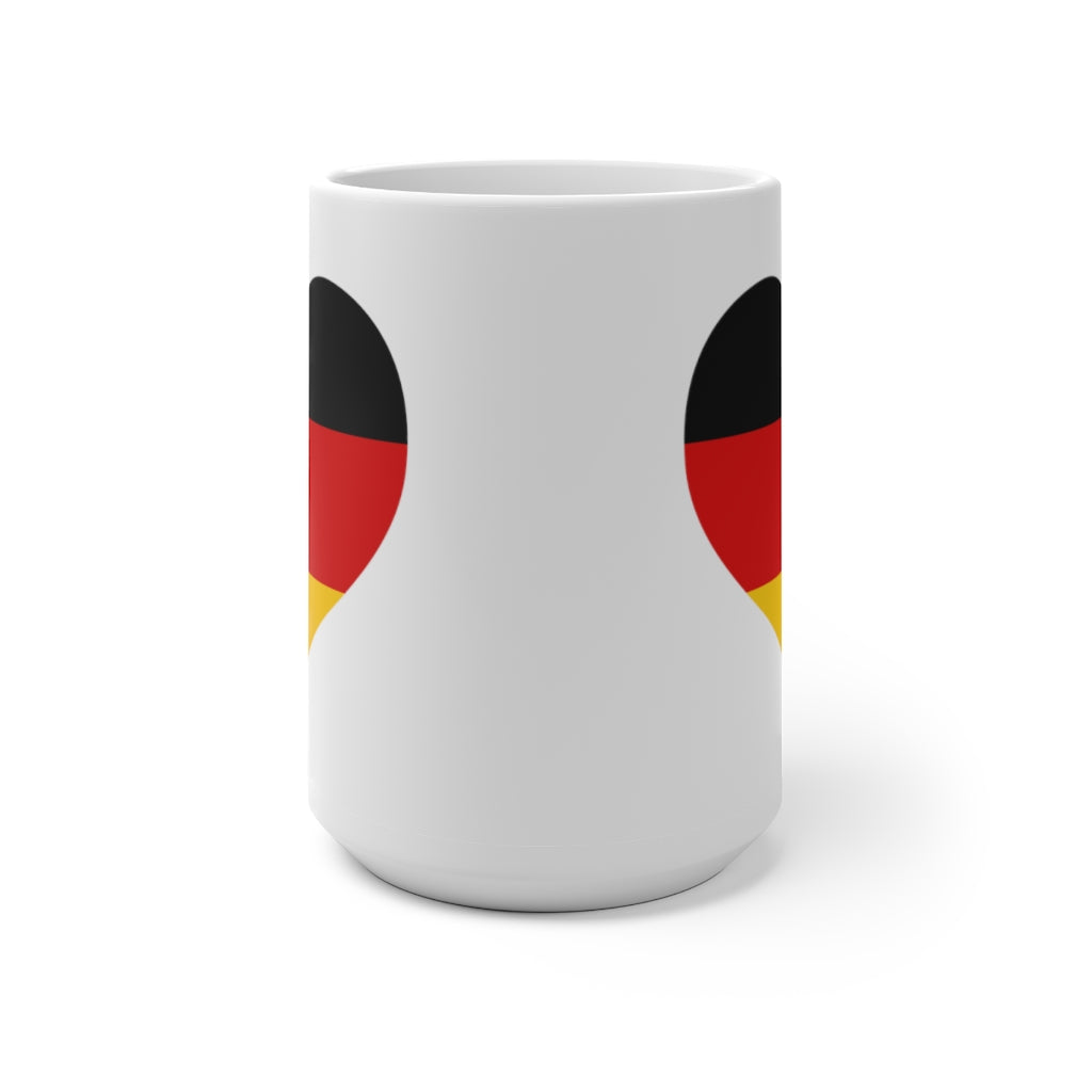 German Heart Color Changing Mug