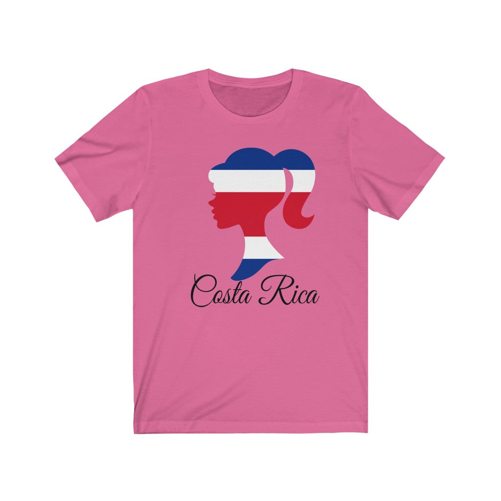 Costa Rica Girl Flag Premium Tee 1 - Unisex