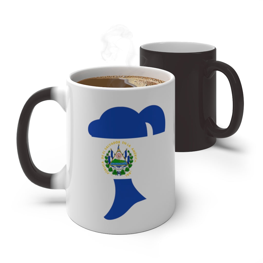 El Salvador Girl Color Changing Mug