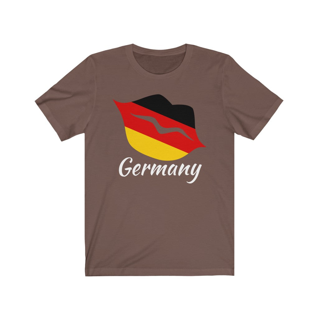 Germany Lips Flag Premium Tee 2 - Unisex