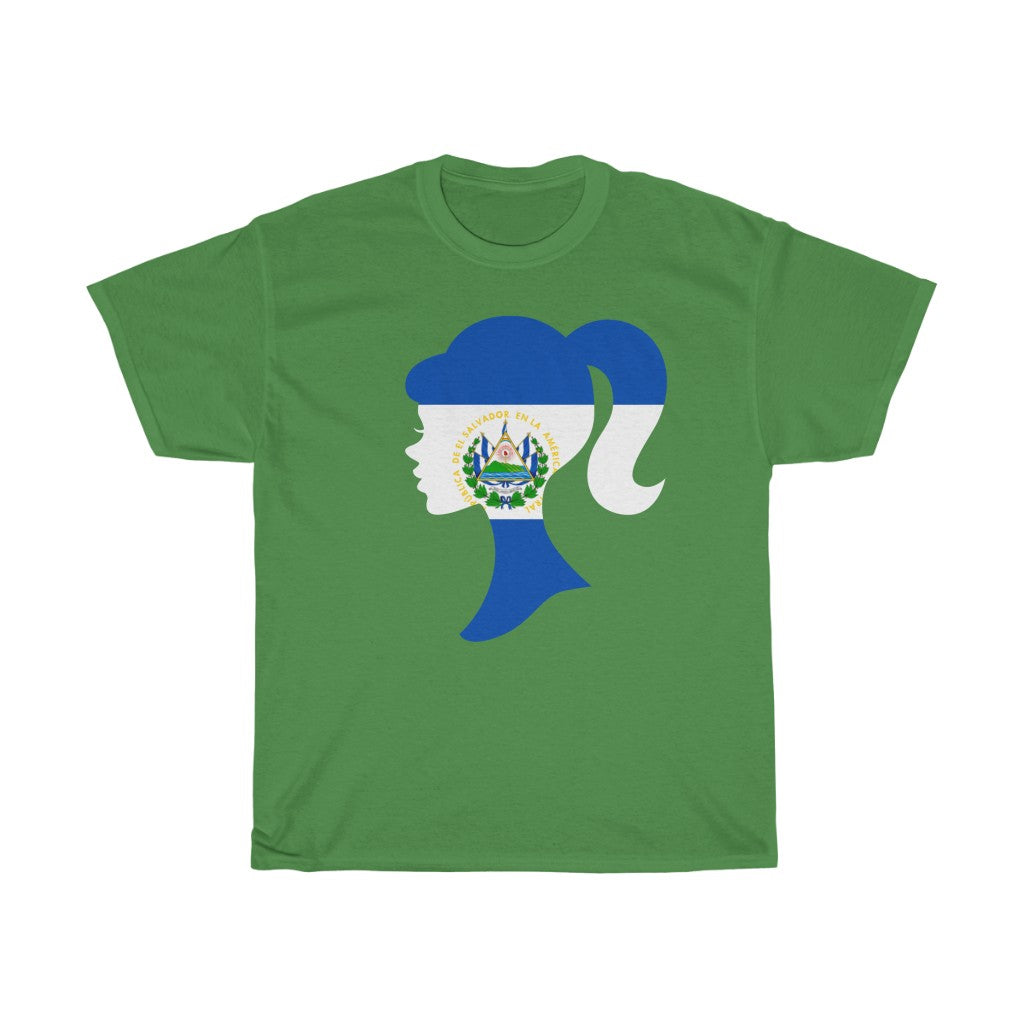 El Salvador Girl Flag Standard Tee - Unisex