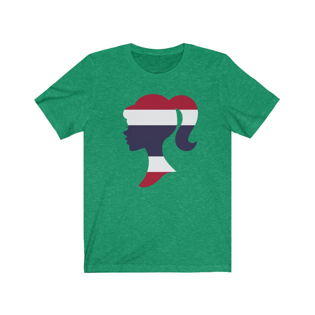 Thailand Girl Flag Premium Tee - Unisex