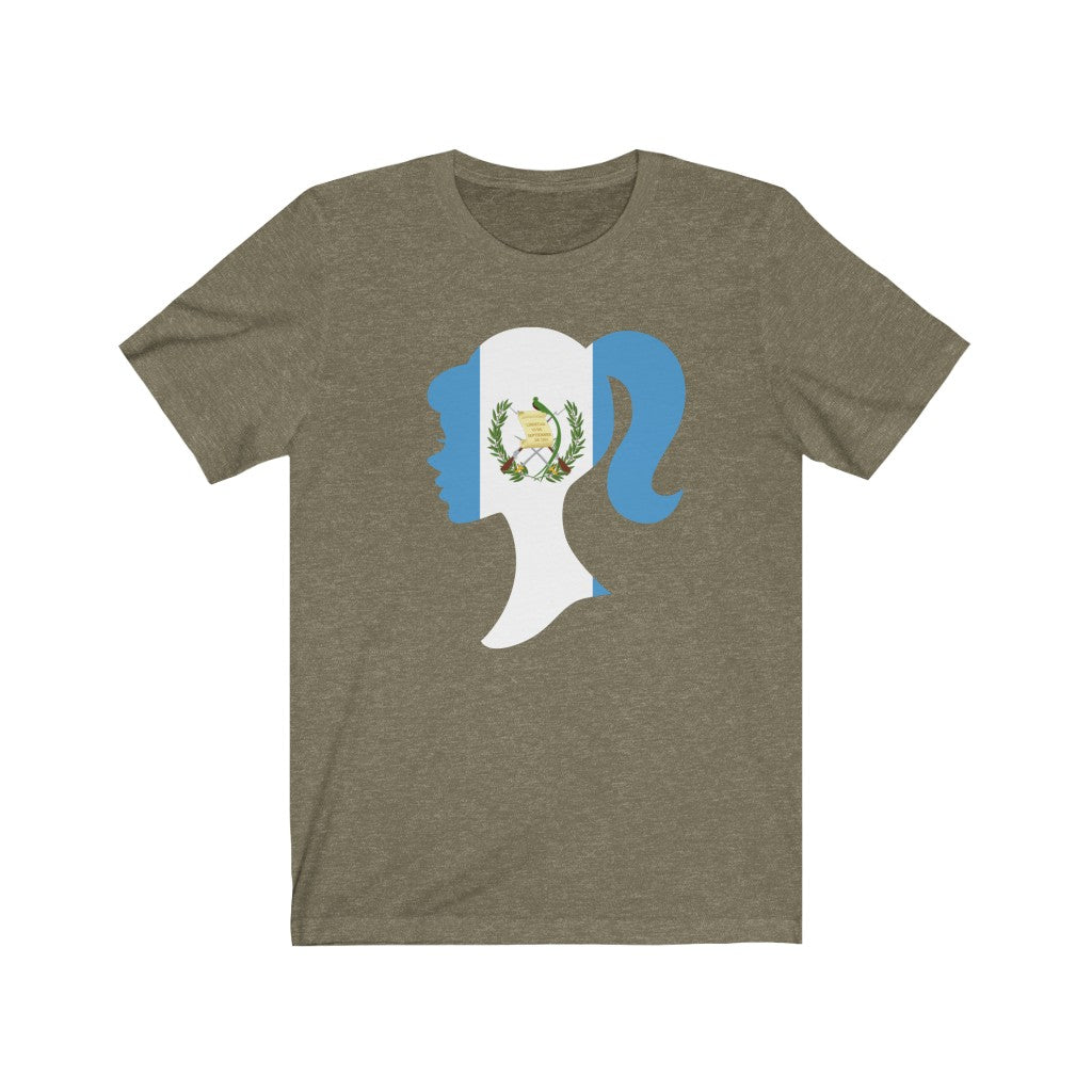 Guatemala Girl Flag Premium Tee - Unisex