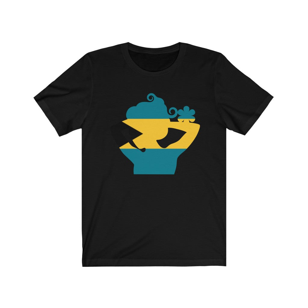 Bahamas Lady Flag Premium Tee - Unisex