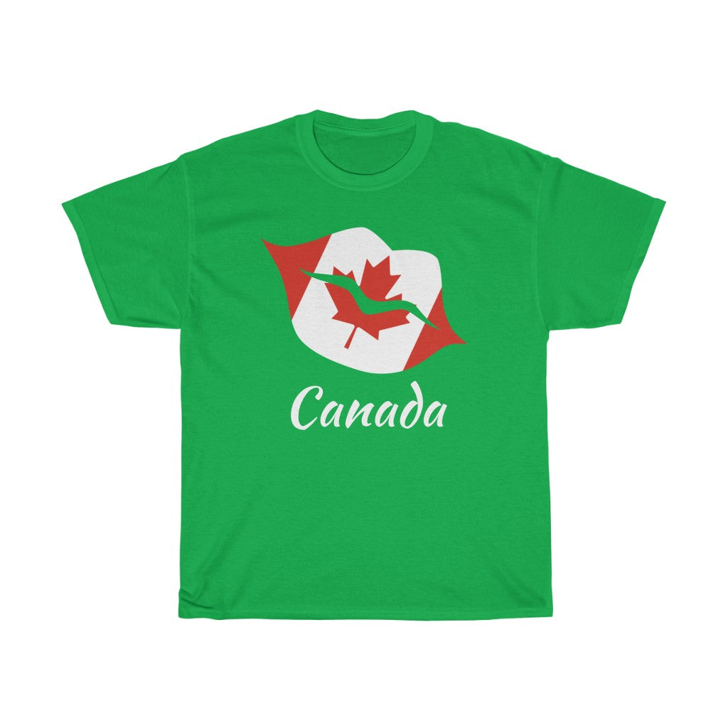 Canada Lips Flag Standard Tee 2 - Unisex