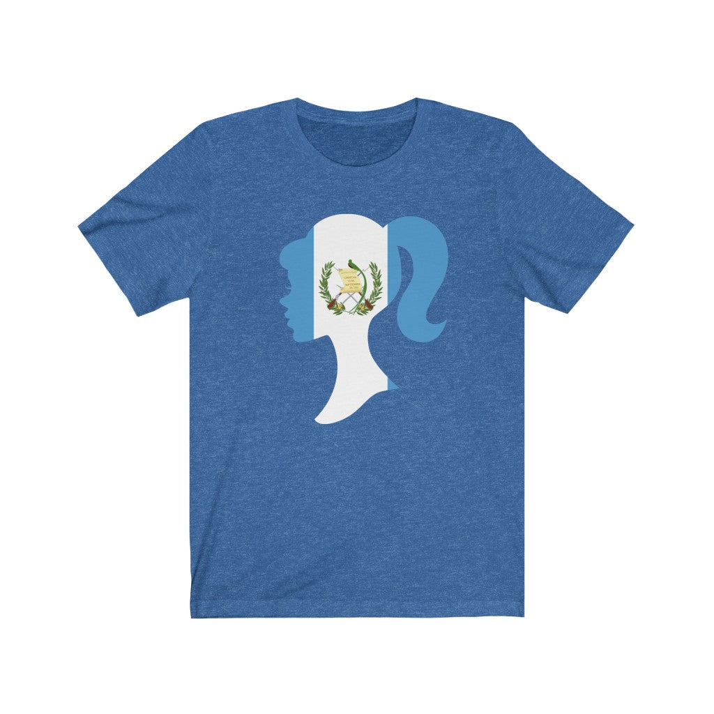 Guatemala Girl Flag Premium Tee - Unisex