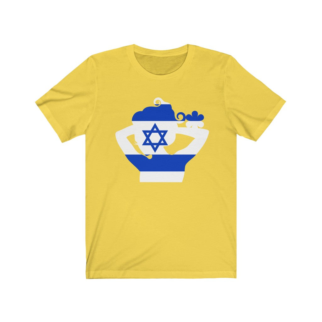 Israel Lady Flag Premium Tee - Unisex