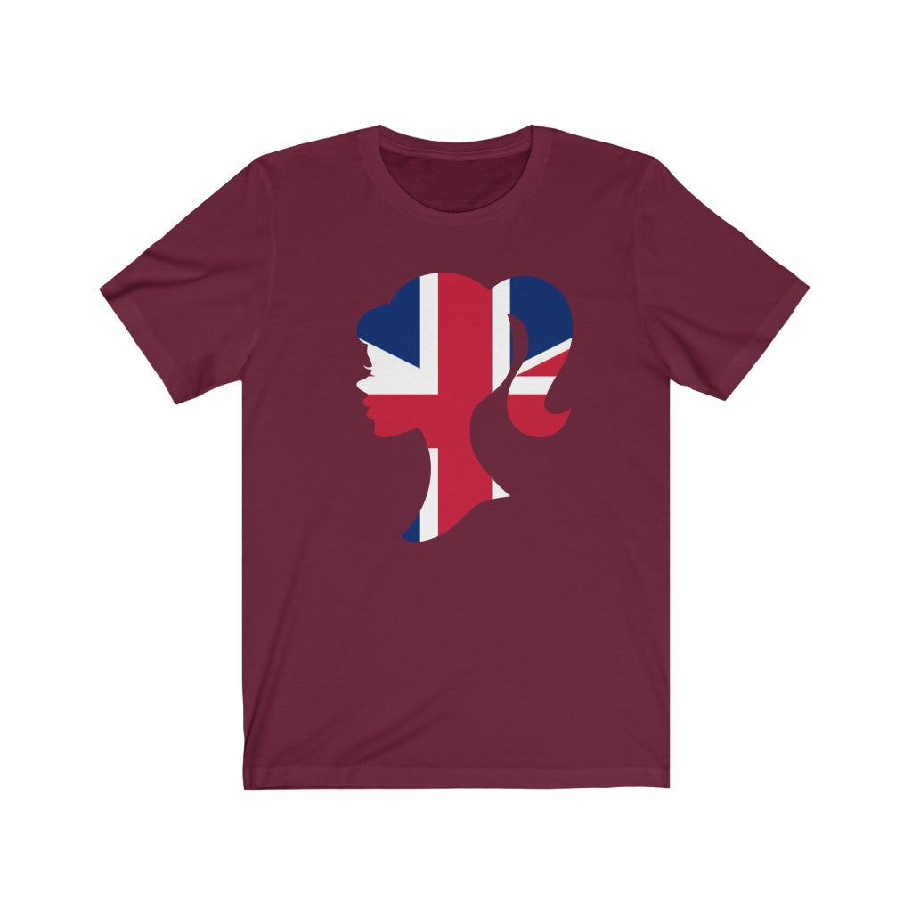 United Kingdom Girl Flag Premium Tee - Unisex