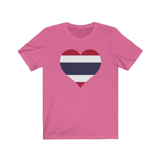 Thailand Heart Flag Premium Tee - Unisex