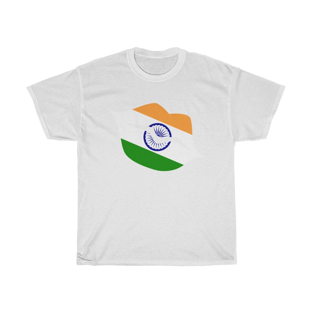 India Lips Flag Standard Tee - Unisex
