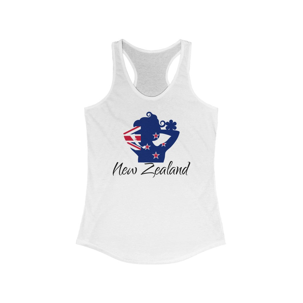New Zealand Lady Flag Tank 1 - Women