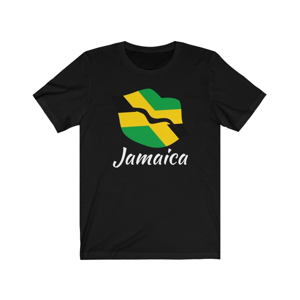 Jamaica Lips Flag Premium Tee 2 - Unisex