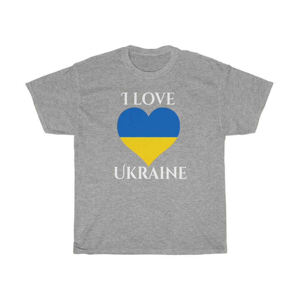 Ukraine Heart Flag Standard Tee 2 - Unisex
