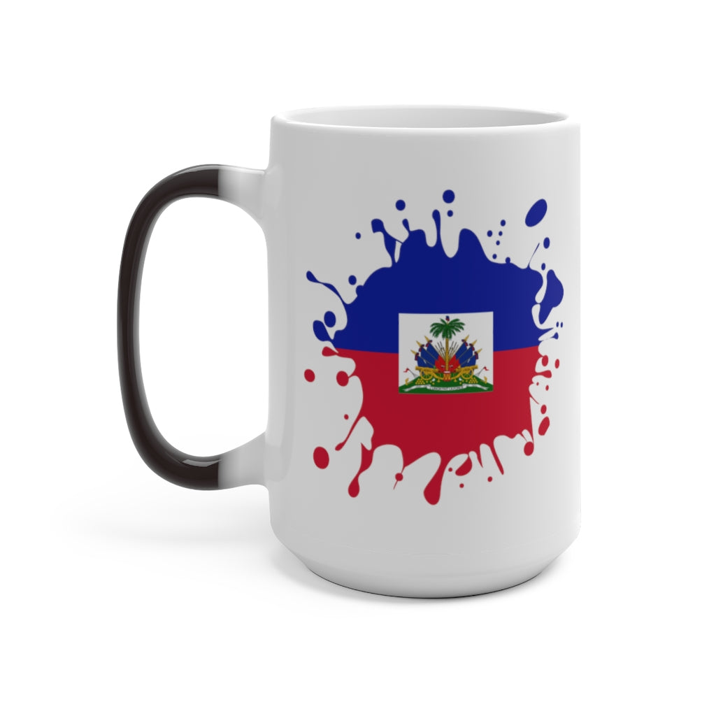 Haiti Splat Color Changing Mug