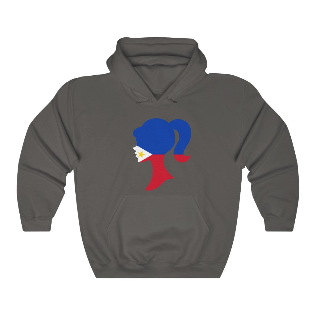 Philippines Girl Flag Hoodie Sweatshirt - Unisex