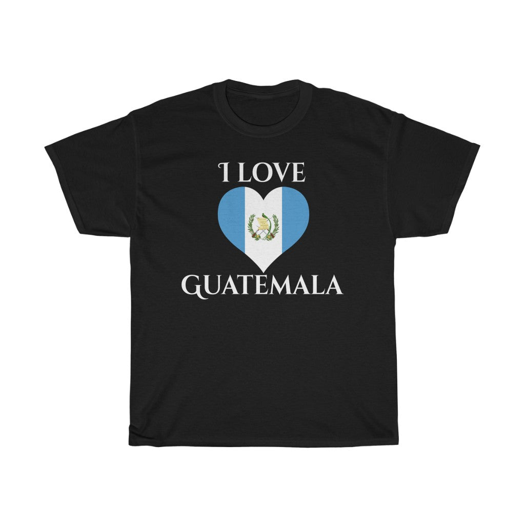 Guatemala Heart Flag Standard Tee 2 - Unisex