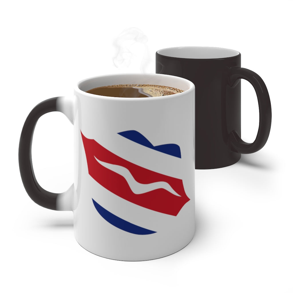 Costa Rica Lips Color Changing Mug