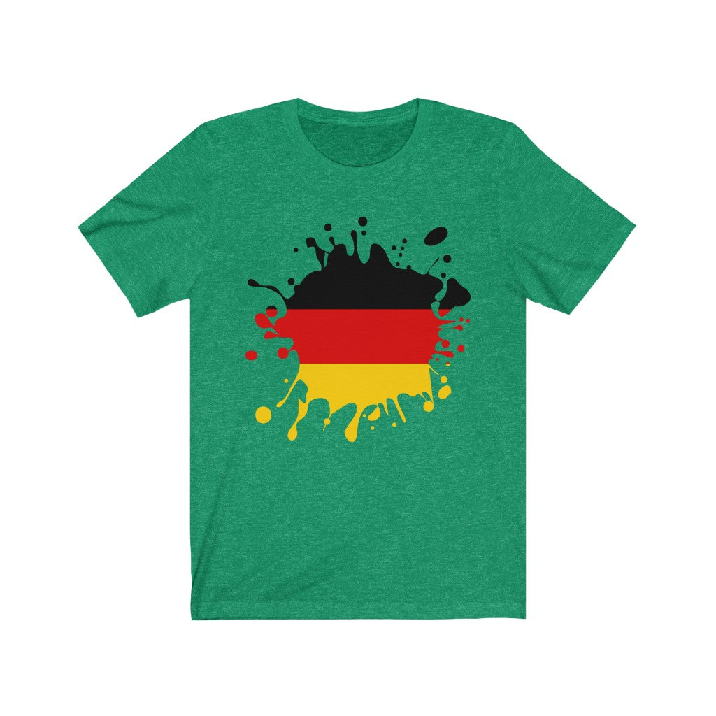Germany Splat Flag Premium Tee - Unisex