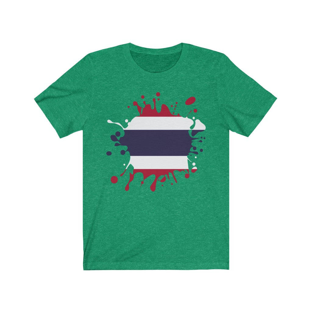 Thailand Splat Flag Premium Tee - Unisex