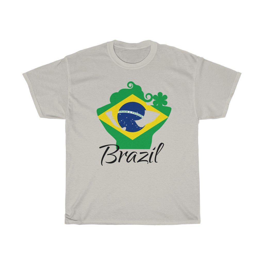 Brazil Lady Flag Standard Tee 1 - Unisex