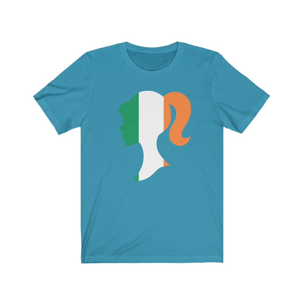 Ireland Girl Flag Premium Tee - Unisex