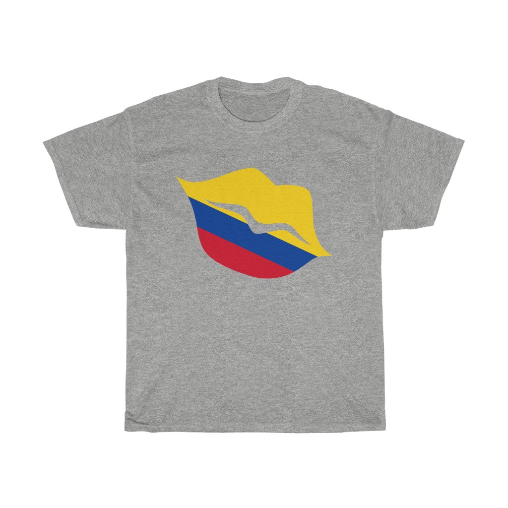 Colombia Lips Flag Standard Tee - Unisex