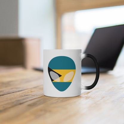 Bahamas Alien Color Changing Mug