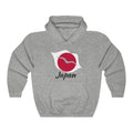 Japan Lips Flag Hoodie Sweatshirt 1 - Unisex