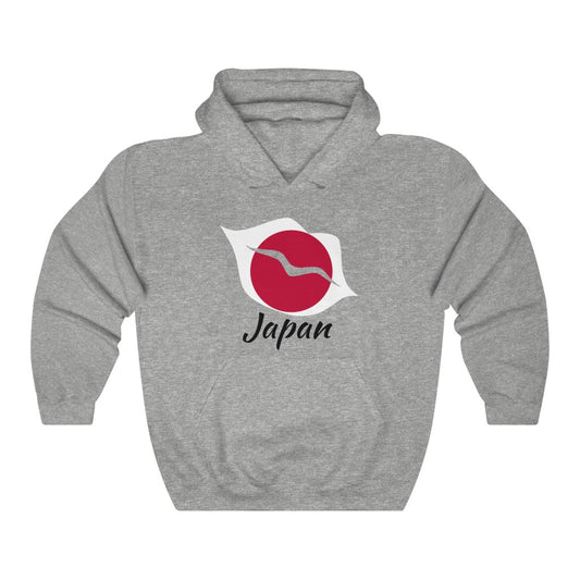 Japan Lips Flag Hoodie Sweatshirt 1 - Unisex