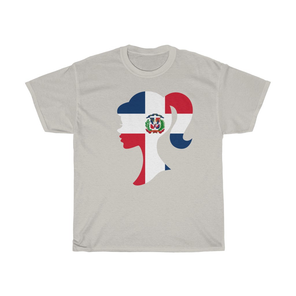 Dominican Republic Girl Flag Standard Tee - Unisex