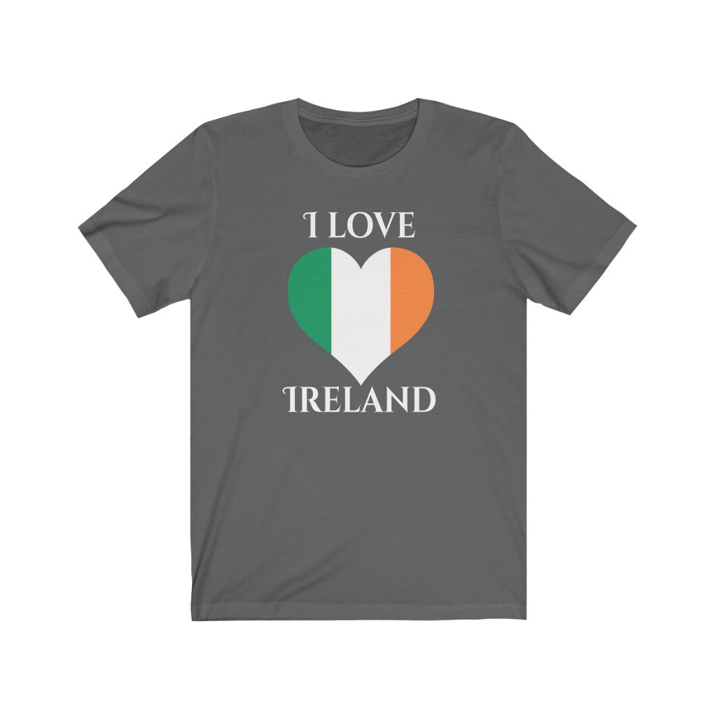 Ireland Heart Flag Premium Tee 2 - Unisex