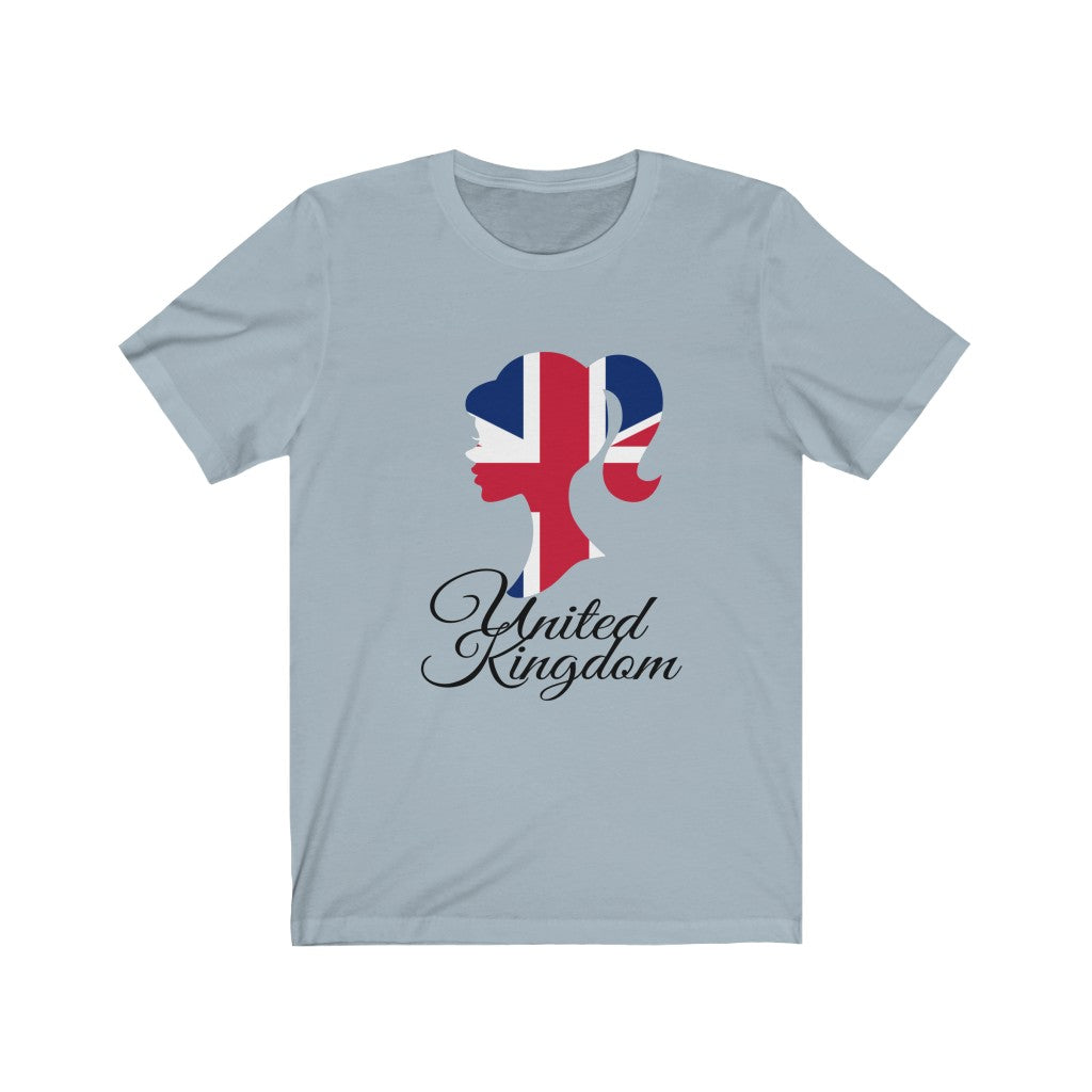 United Kingdom Girl Flag Premium Tee 1 - Unisex
