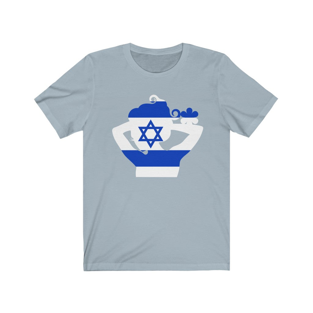 Israel Lady Flag Premium Tee - Unisex