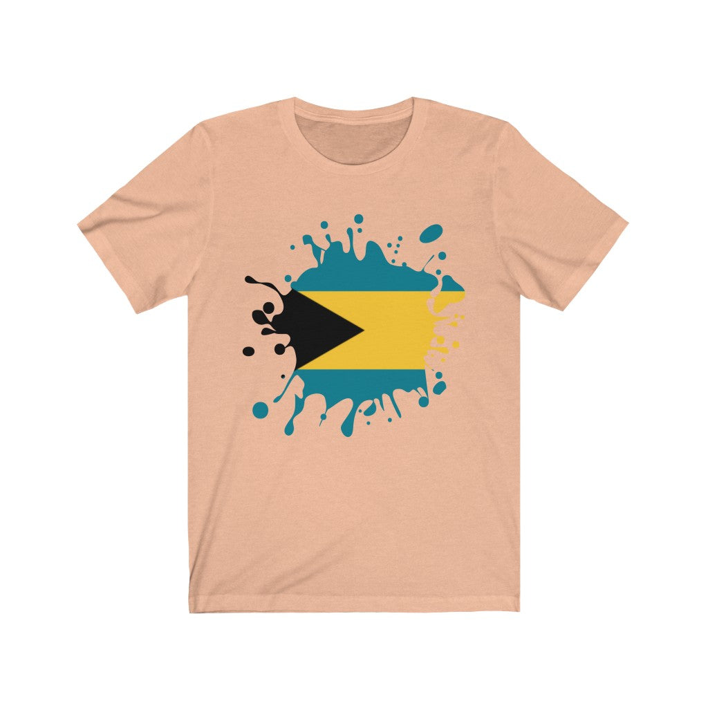 Bahamas Splat Flag Premium Tee - Unisex