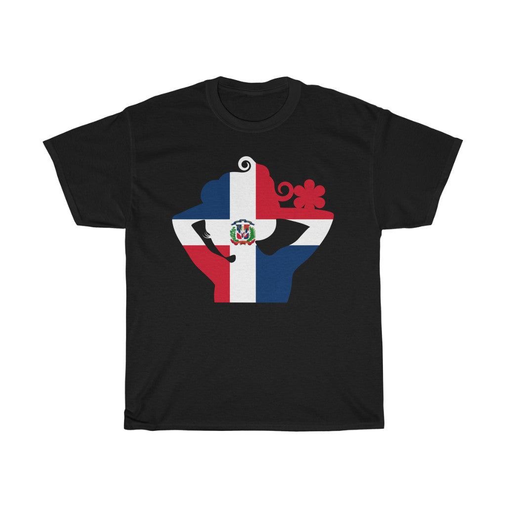 Dominican Republic Lady Flag Standard Tee - Unisex