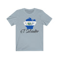El Salvador Lady Flag Premium Tee 1 - Unisex