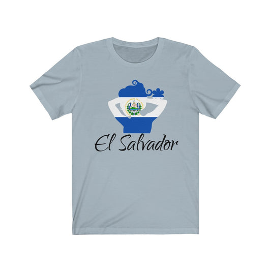 El Salvador Lady Flag Premium Tee 1 - Unisex