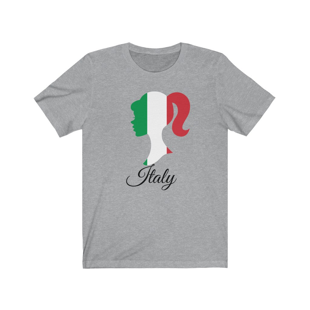 Italy Girl Flag Premium Tee 1 - Unisex